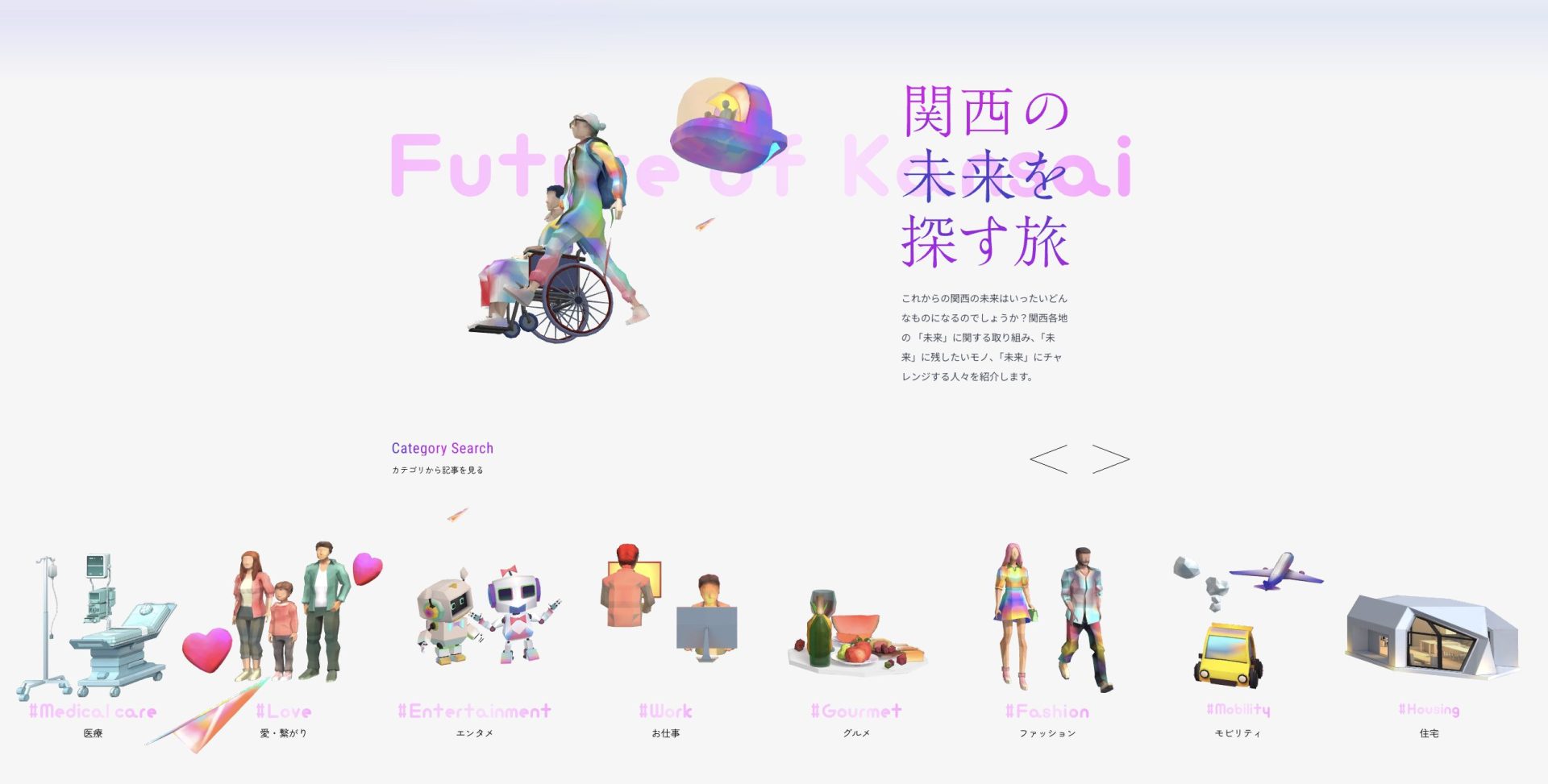 FUTURE OF KANSAIページのイメージ
