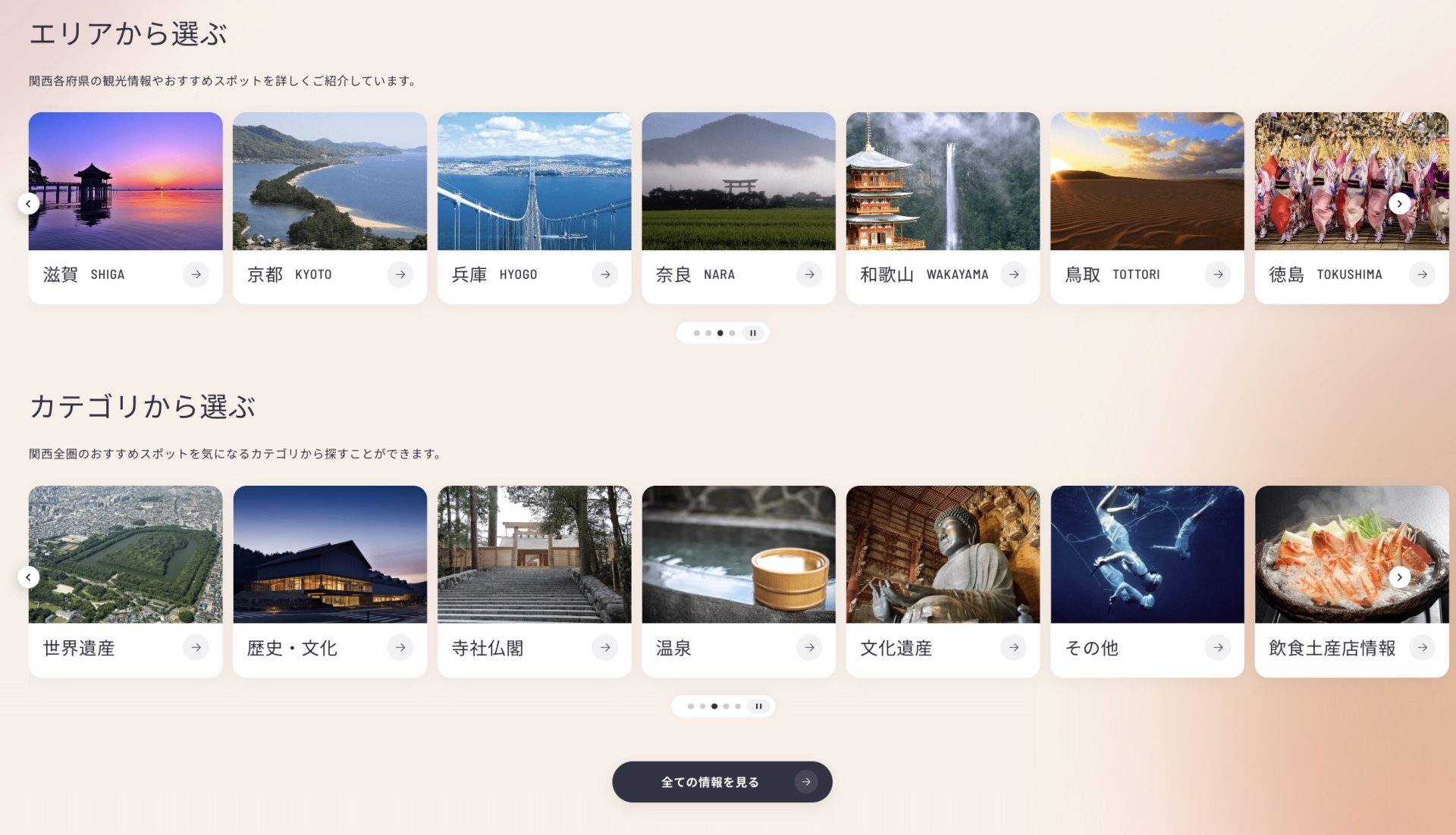 KANSAI GATEWAYページのイメージ